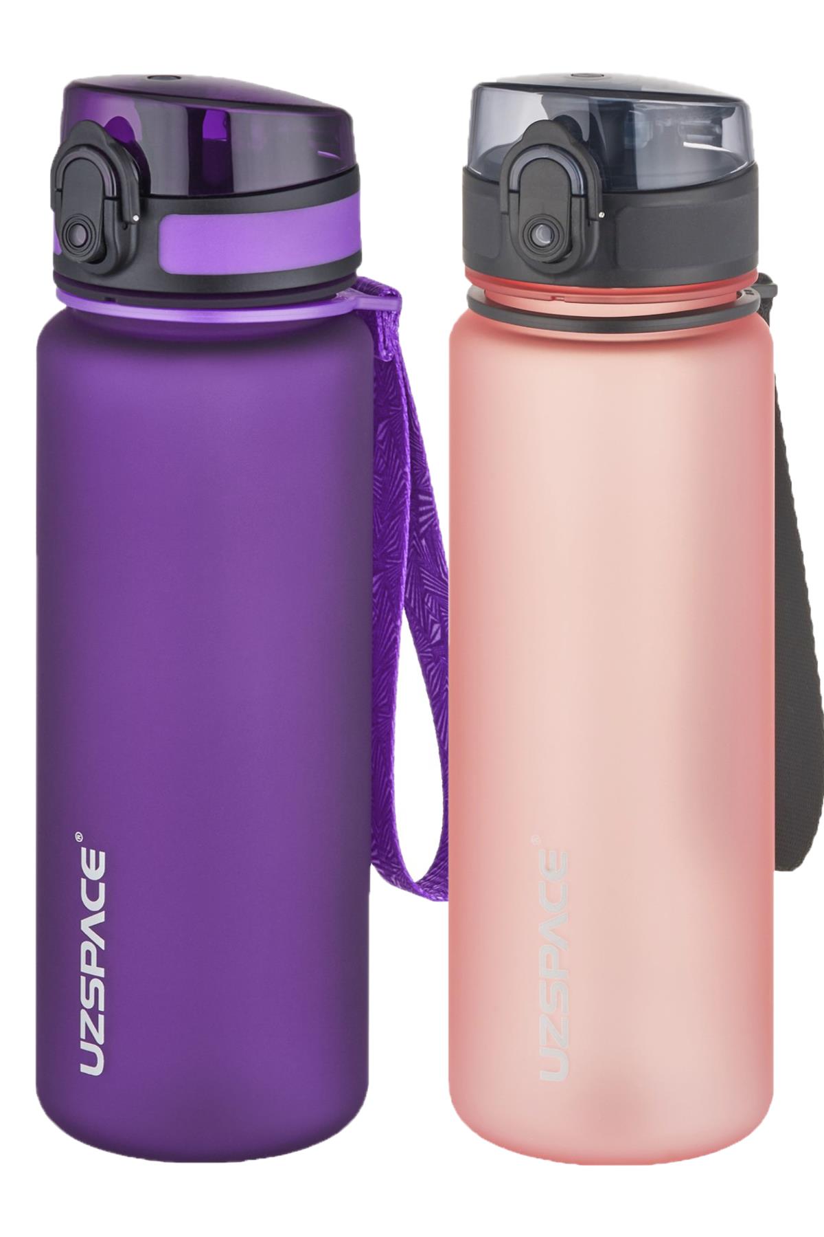 Uzspace 2`li Tritan Matara Seti 500 ml 14 Farklı Renk Seçeneği FiftyFifty