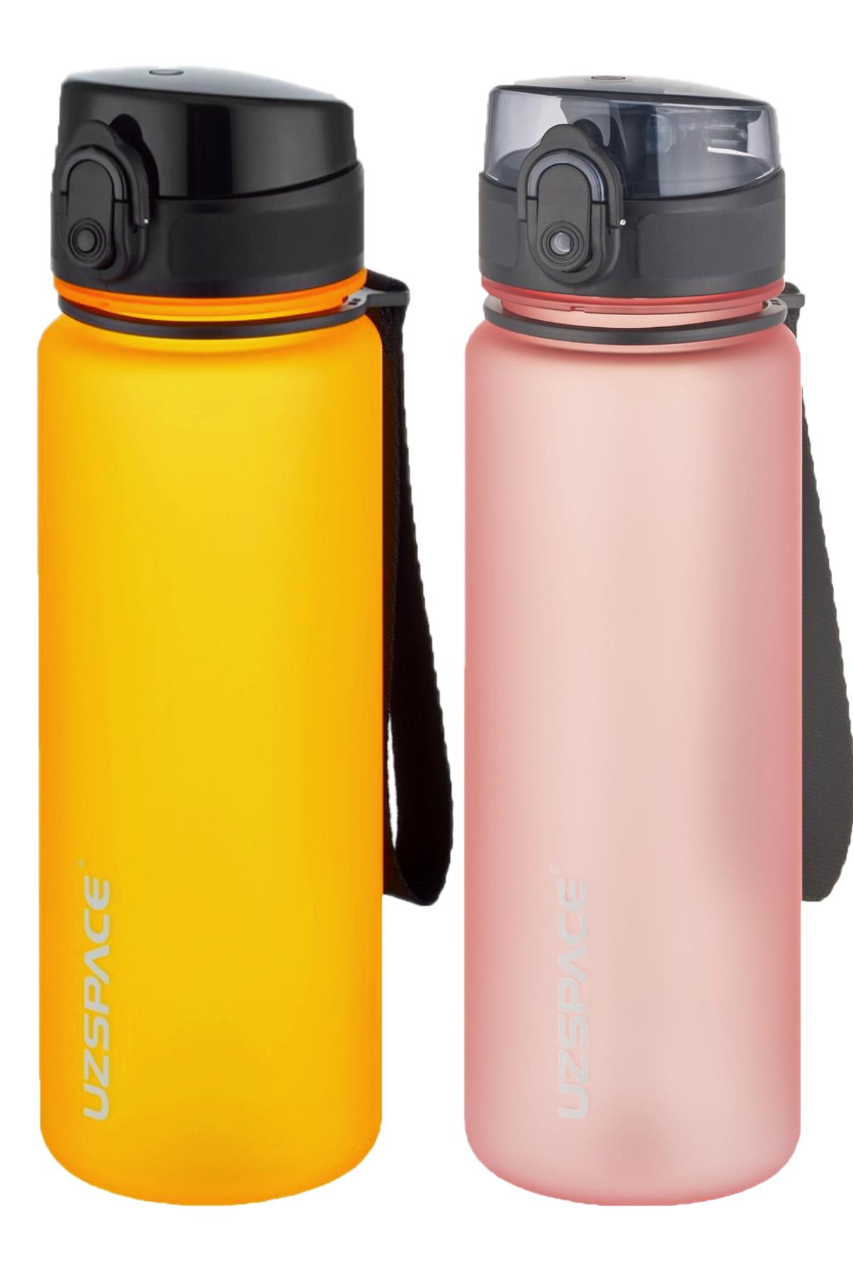 Uzspace 2`li Tritan Matara Seti 500 ml 14 Farklı Renk Seçeneği FiftyFifty