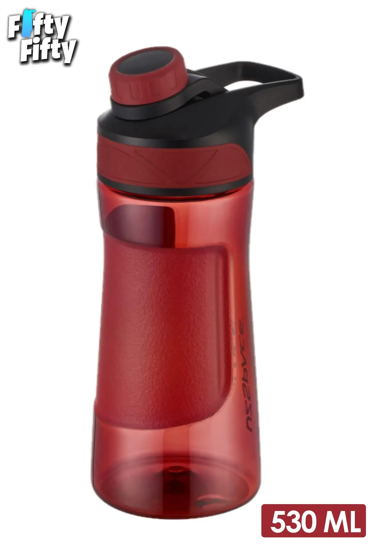 Uzspace Manyetik Kapaklı 530 ml Silikon Gövde Tritan Su Matarası 