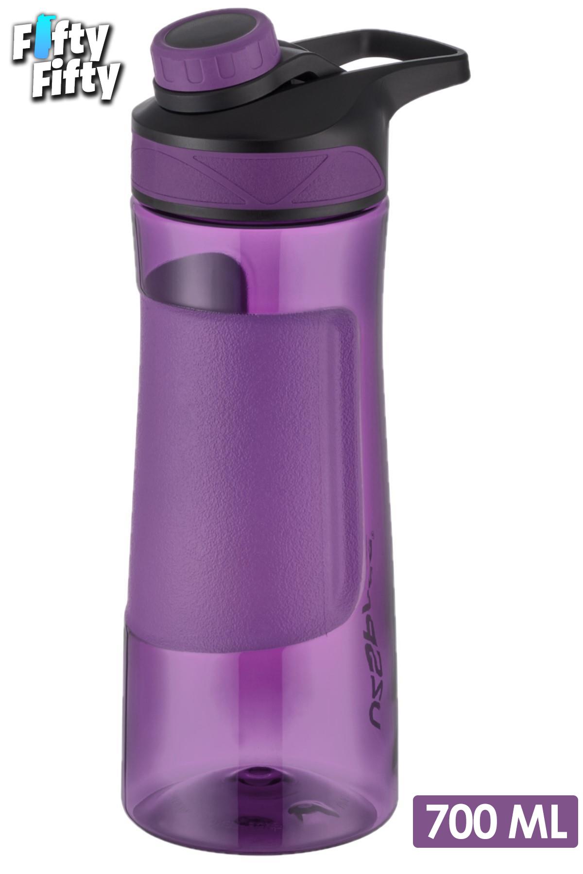 Uzspace Manyetik Kapaklı 700ml Silikon Gövde Tritan Su Matarası 