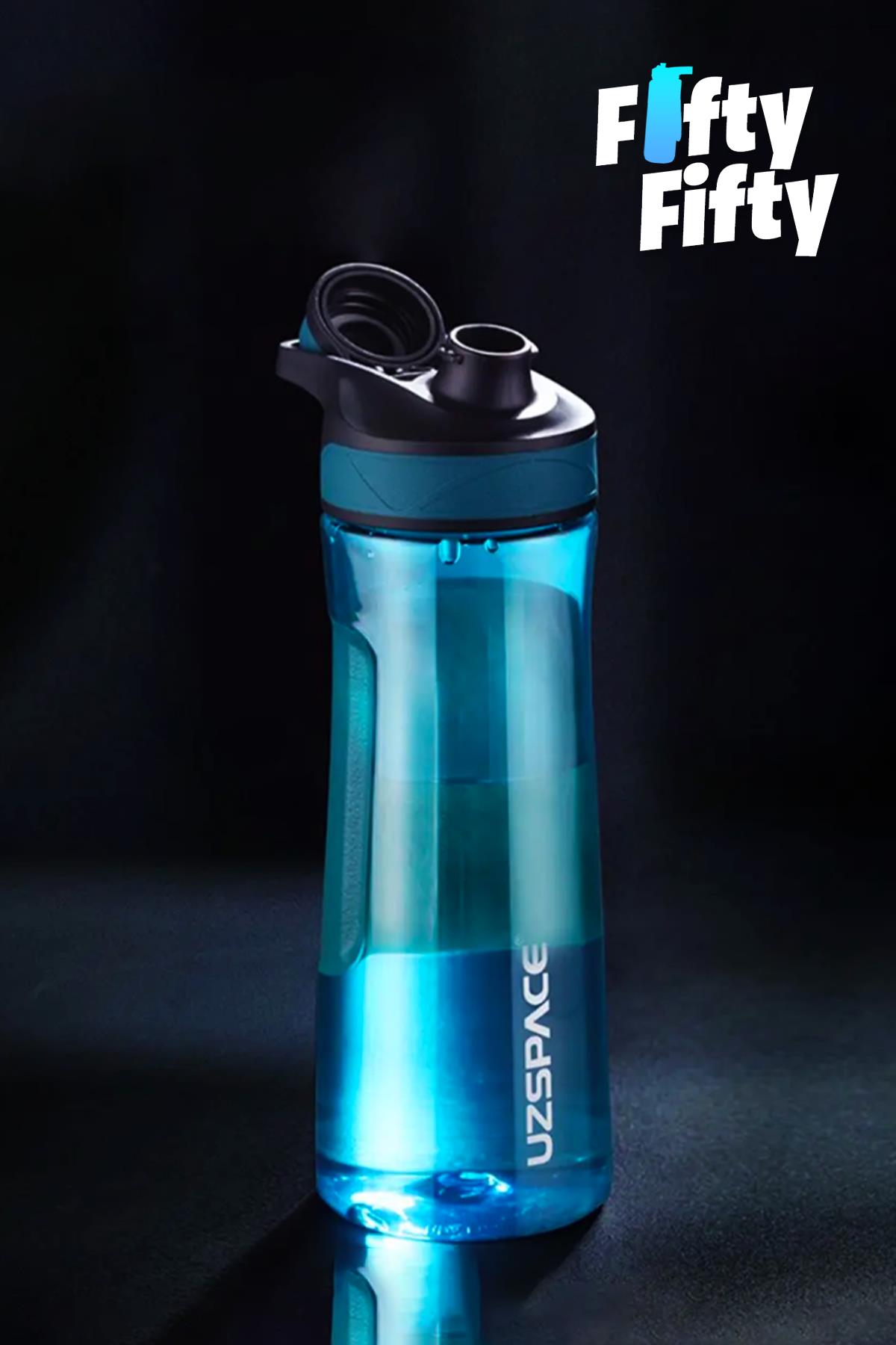 Uzspace Manyetik Kapaklı 700ml Silikon Gövde Tritan Su Matarası 