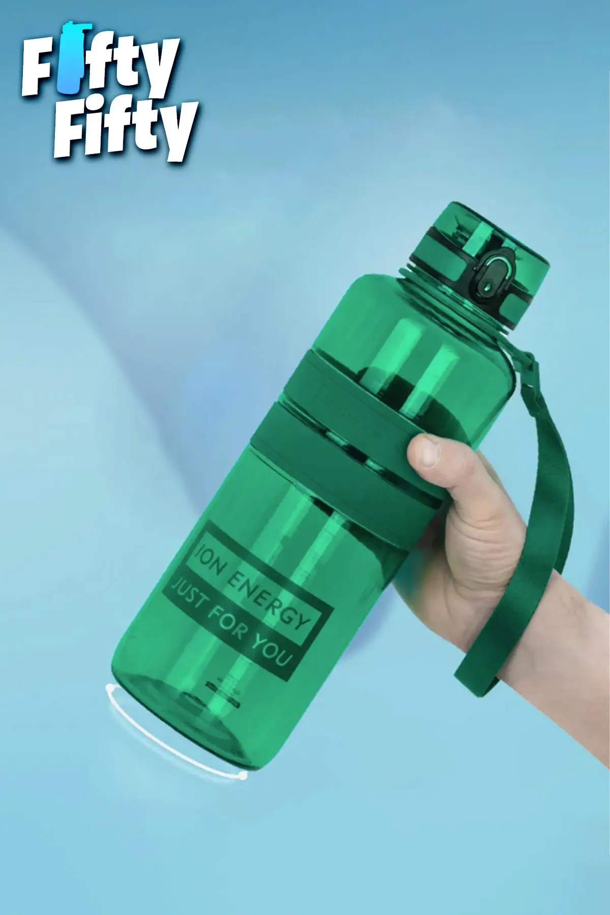 Uzspace Tritan Su Matarası 1500ml 1.5 Litre Mega Boy Yenilenen Renkler 