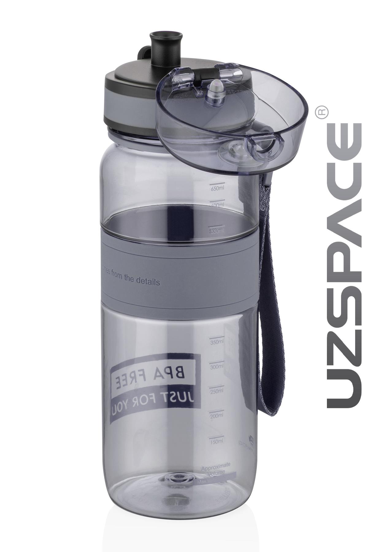 Uzspace Tritan Su Matarası 650 Ml Yenilenen Renkler 