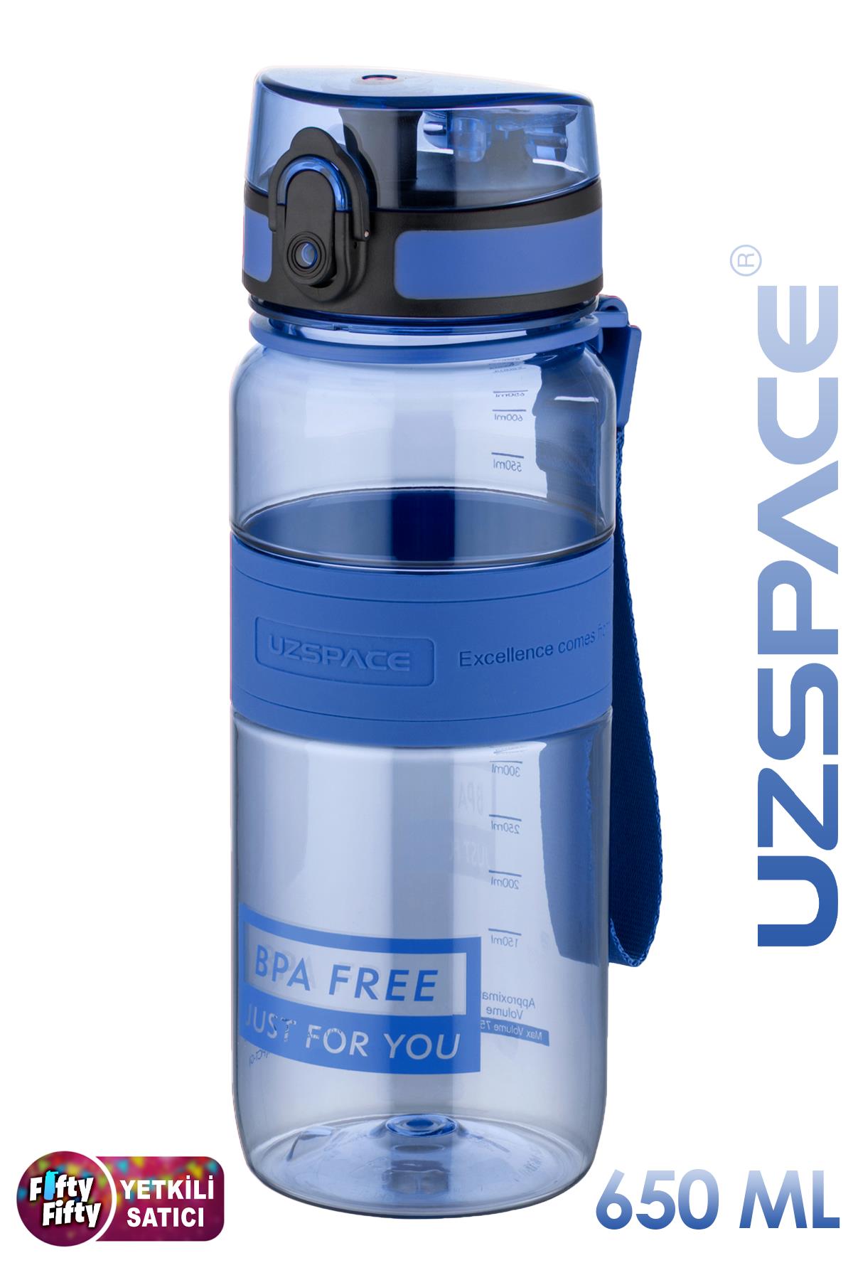Uzspace Tritan Su Matarası 650 Ml Yenilenen Renkler 