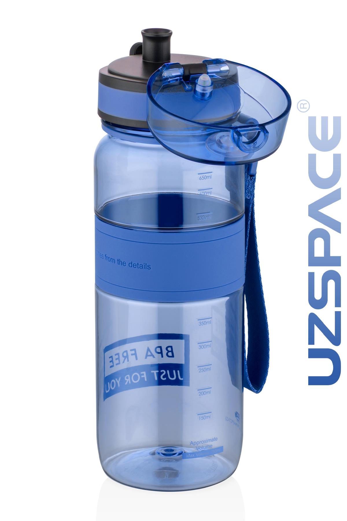 Uzspace Tritan Su Matarası 650 Ml Yenilenen Renkler 