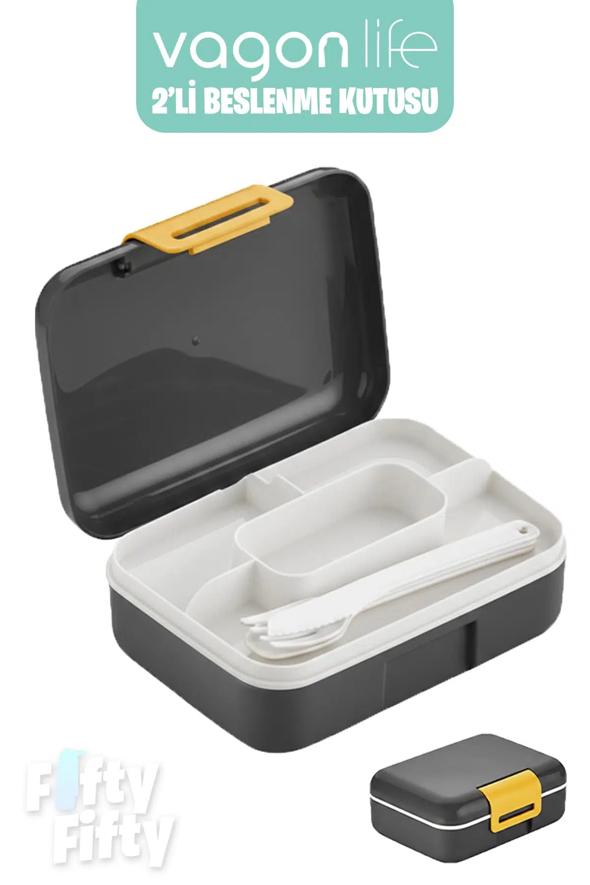 Vagonlife 2’li Beslenme Kutusu ( Seçtiğiniz Renkte 2 Adet Gönderilir )