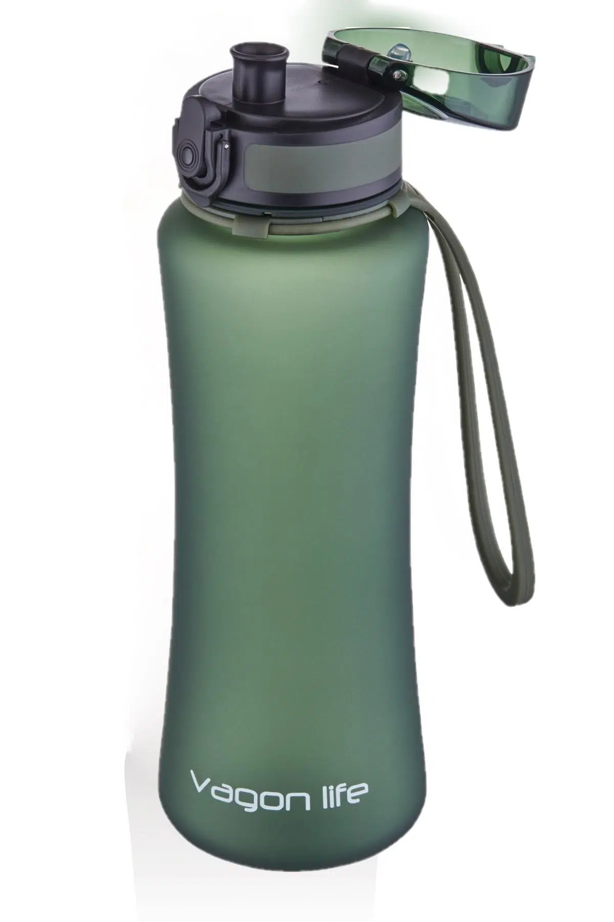 Vagonlife 550 ml Tritan Silikn Taşıma Askılı Su Matarası