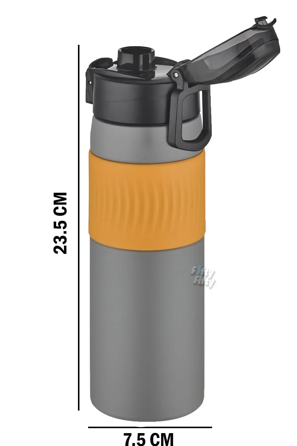 Vagonlife 580 ML Çelik Termos Rahat İçim Kaydırmaz Gövde-FFVGN031580ML