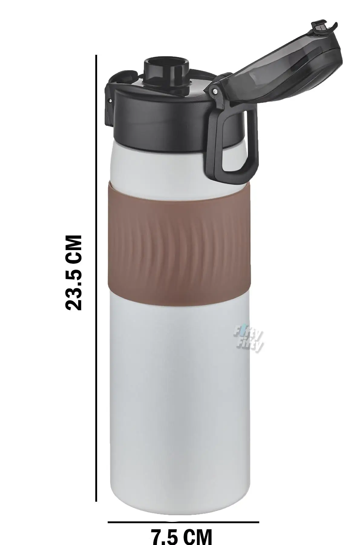 Vagonlife 580 ML Çelik Termos Rahat İçim Kaydırmaz Gövde-FFVGN031580ML