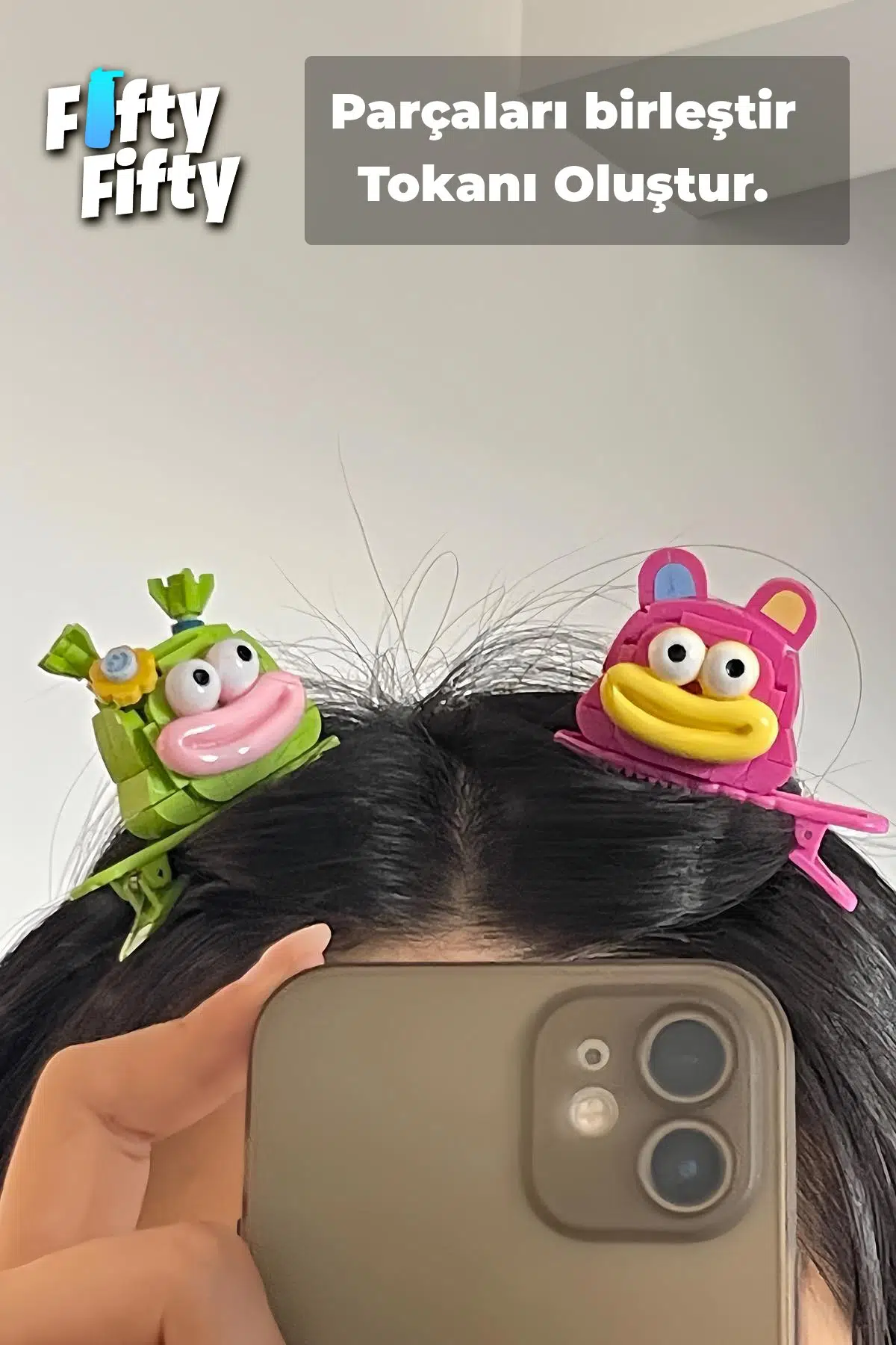 Loz Sretty Serisi 2'li Saç Tokası Oyuncak Yapım Seti &amp; Blok --FFTOKA