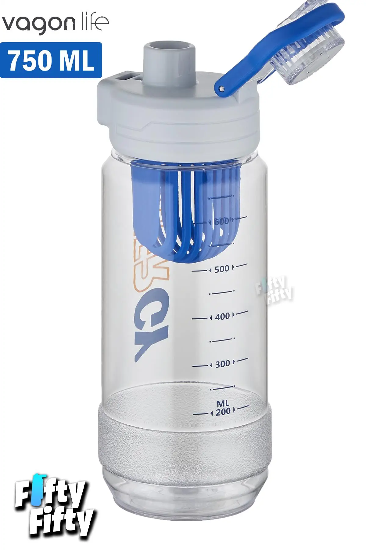 Vagonlife 750 ML -Energy- Rahat İçim (Pipetsiz) Kulplu Su Matarası -Süzgeçli-FFVGN2030750ML