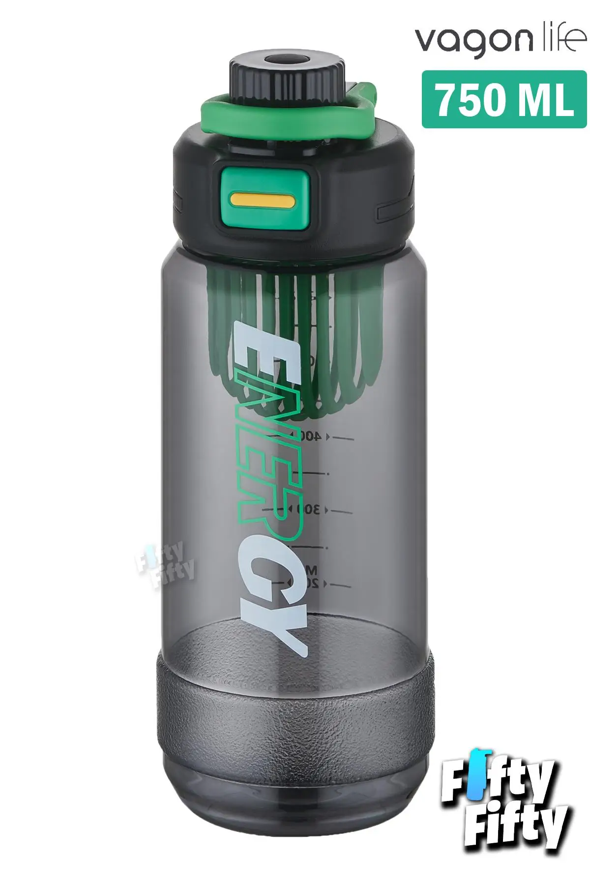 Vagonlife 750 ML -Energy- Rahat İçim (Pipetsiz) Kulplu Su Matarası -Süzgeçli-FFVGN2030750ML