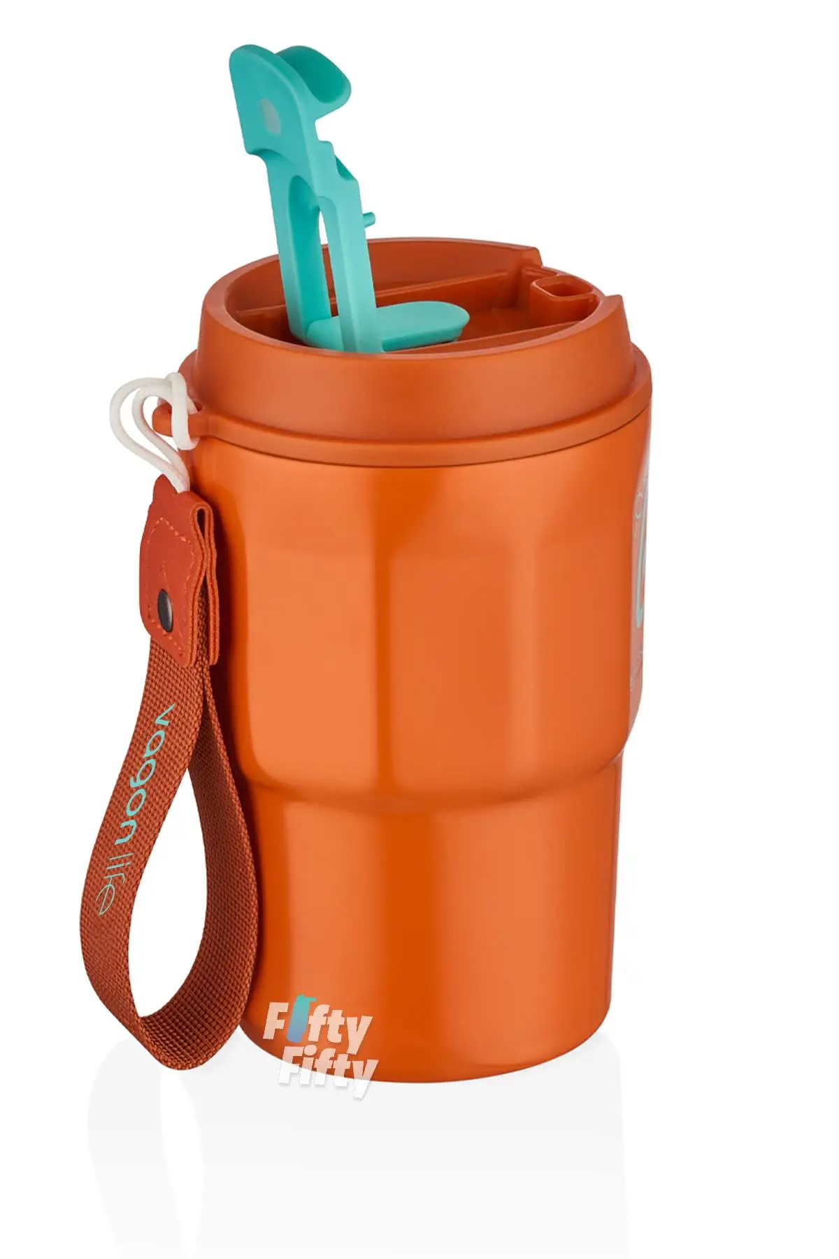 Vagonlife 2`li Çelik Termos-Kahve Bardağı Seti 750ML Çift Kullanım Termos//450ML Mug Kahve Bardağı