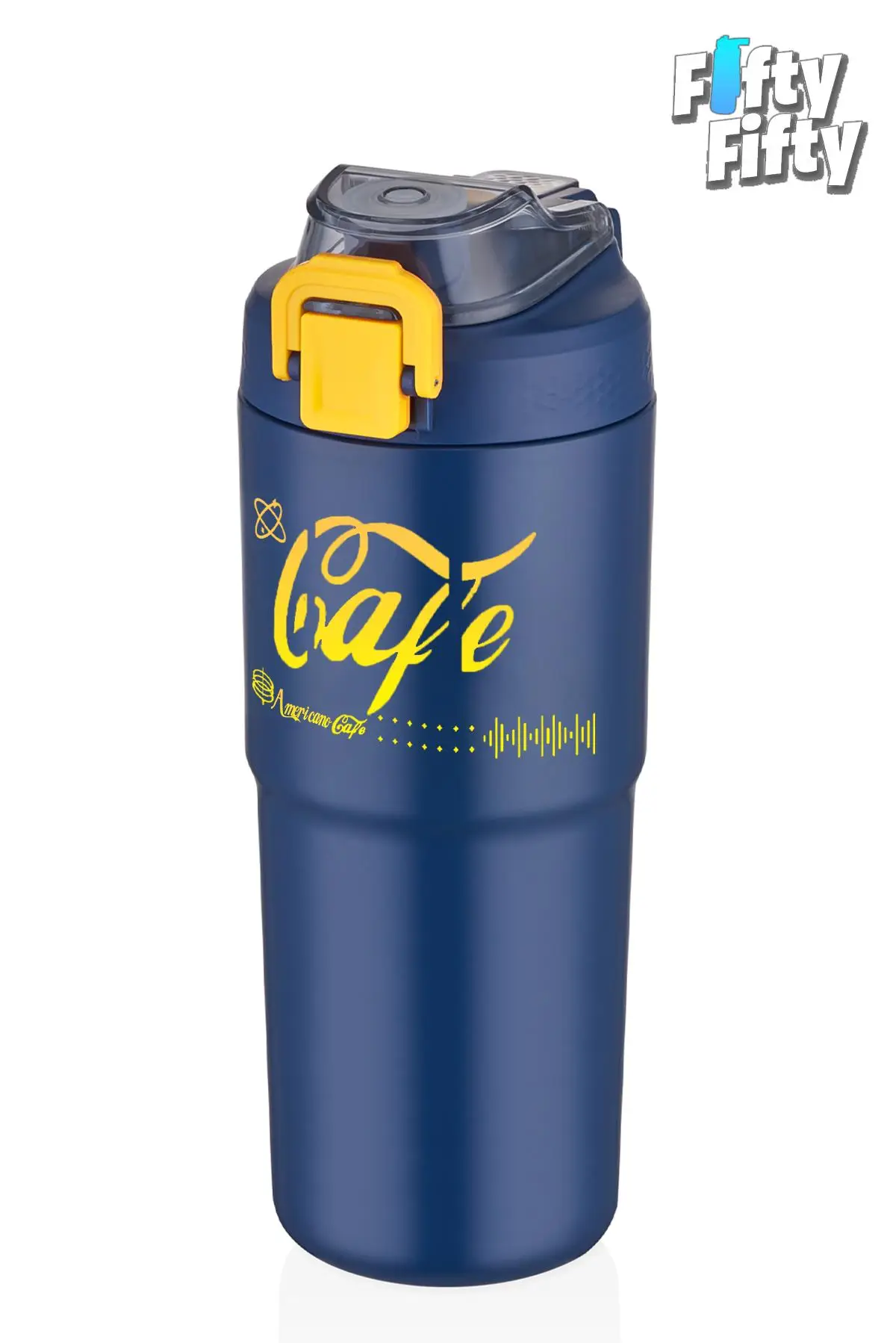 Vagonlife 2`li Çelik Termos-Kahve Bardağı Seti 750ML Çift Kullanım Termos//450ML Mug Kahve Bardağı