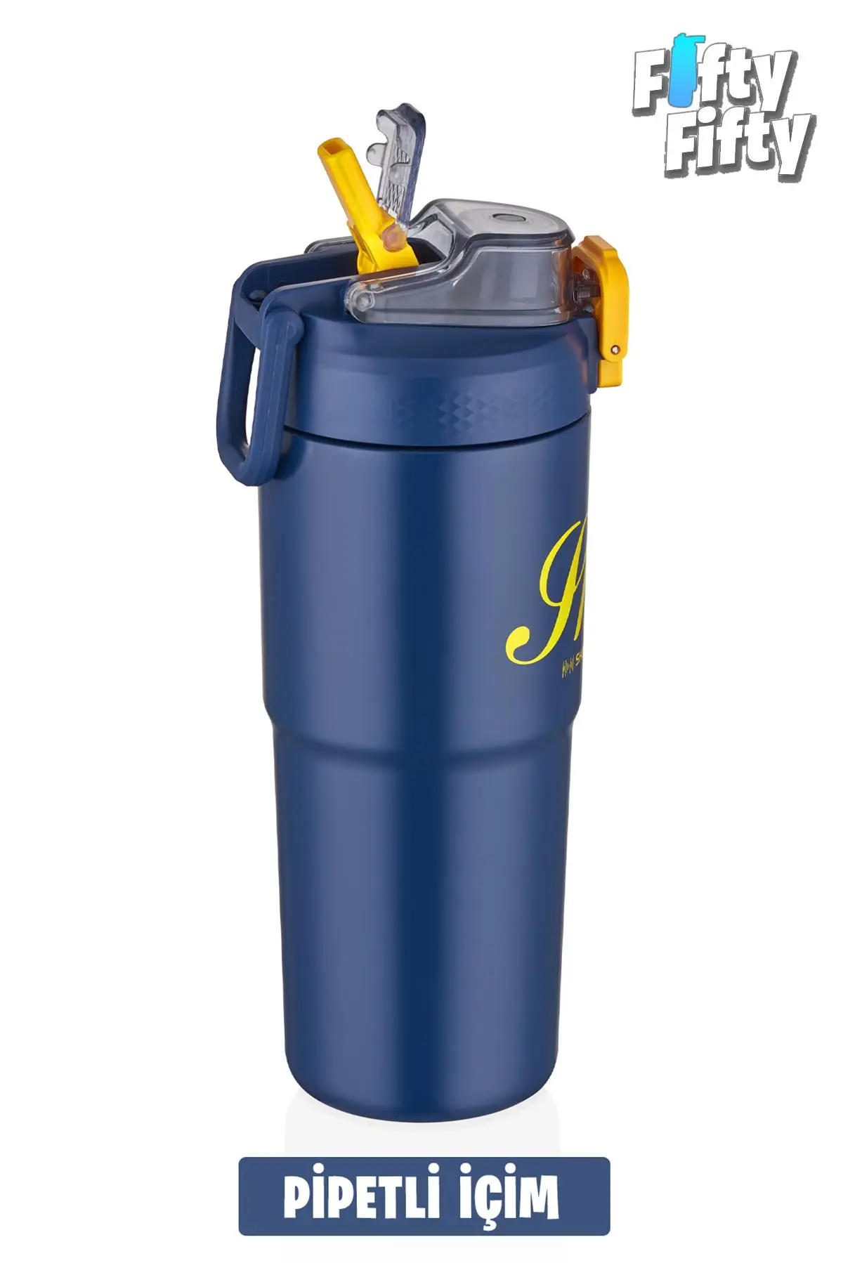 Vagonlife 2`li Çelik Termos-Kahve Bardağı Seti 750ML Çift Kullanım Termos//450ML Mug Kahve Bardağı