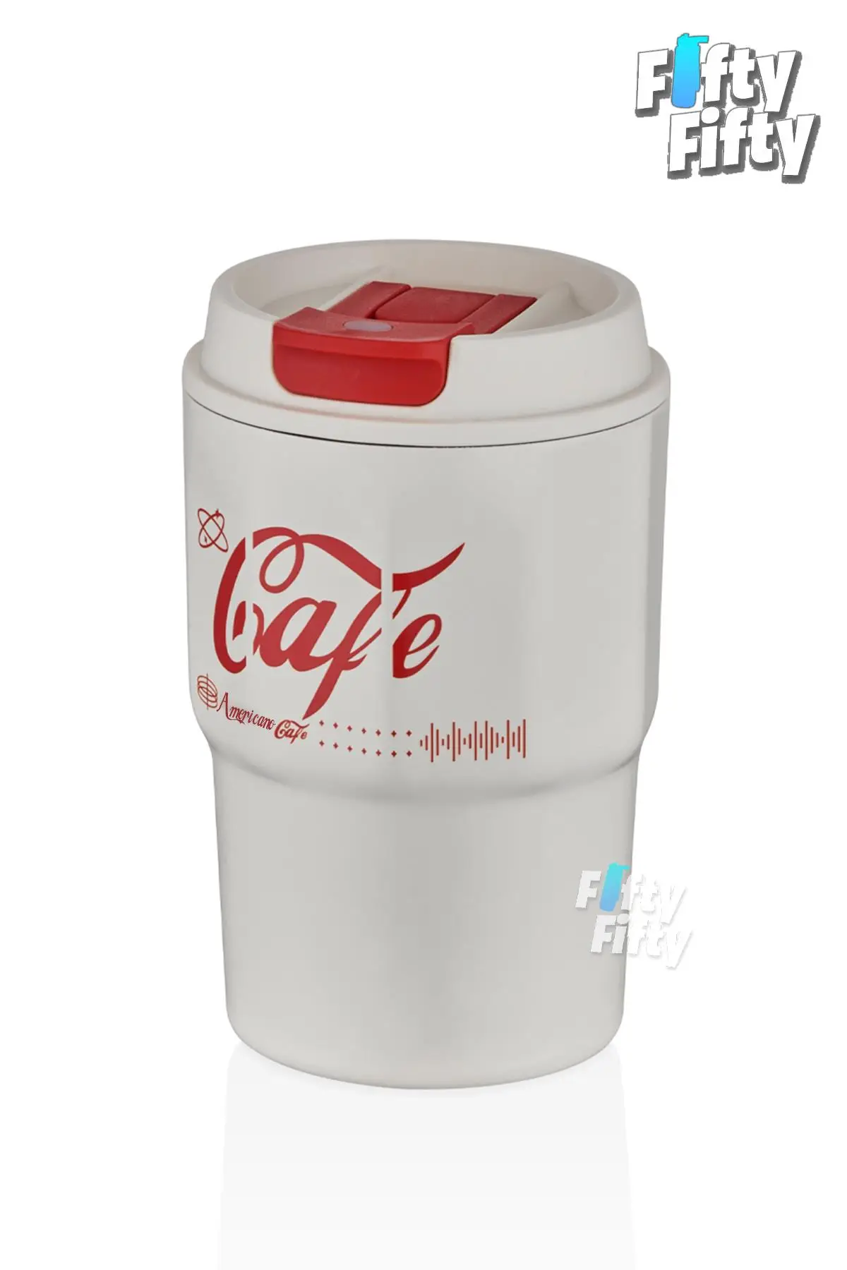 Vagonlife 2`li Çelik Termos-Kahve Bardağı Seti 750ML Çift Kullanım Termos//450ML Mug Kahve Bardağı