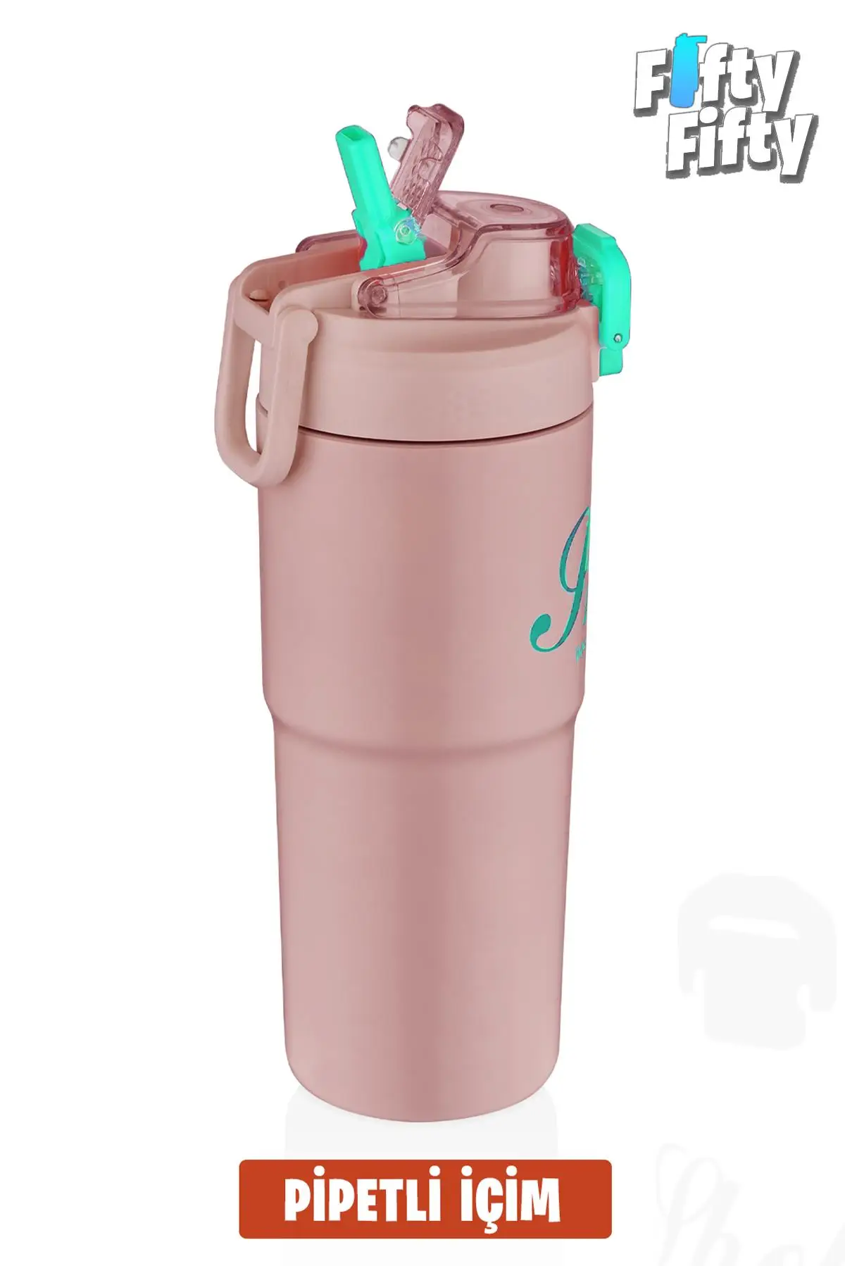 Vagonlife 2`li Çelik Termos-Kahve Bardağı Seti 750ML Çift Kullanım Termos//450ML Mug Kahve Bardağı