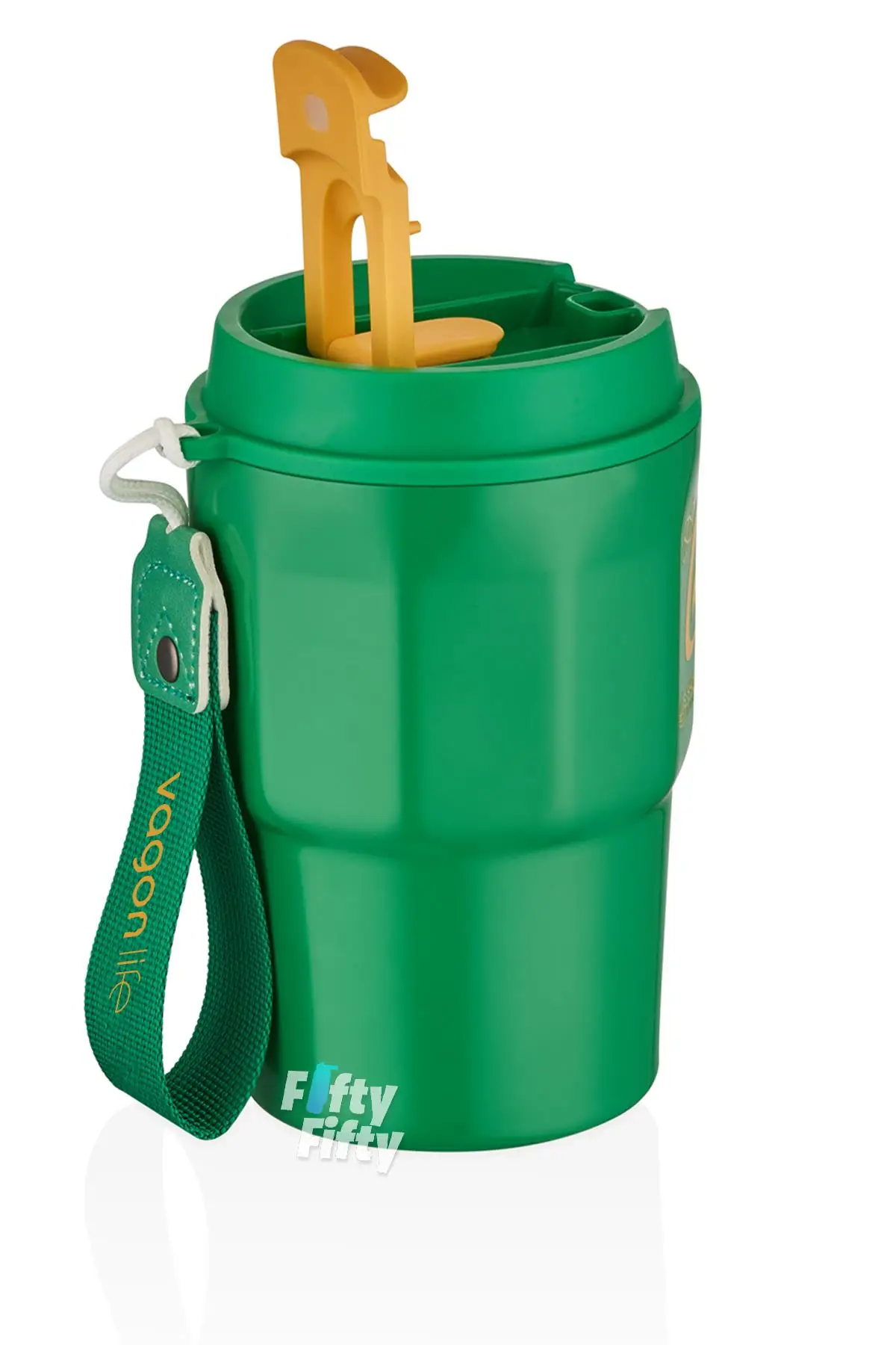 Vagonlife 2`li Çelik Termos-Kahve Bardağı Seti 750ML Çift Kullanım Termos//450ML Mug Kahve Bardağı