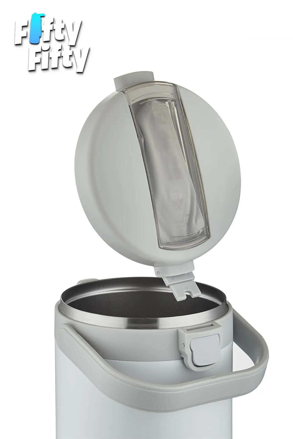 Vagonlife Çelik Yemek Termosu Isı Yalıtımlı 3 Kaseli 2.1LT Sızdırmaz Vakumlu Kap Taşıma Kulplu -FF10089